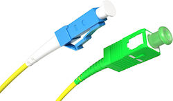 Opton OP-SCA-LCU-SM-SX-10 Οπτική Ίνα SC/APC-LC/UPC 10m Opton OP-SCA-LCU-SM-SX-10 Οπτική Ίνα SC/APC-LC/UPC 10m