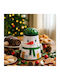 Home&Styling Collection Christmas Metal Container 15x12x10cm