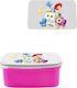 Photoretous Photoretous Kunststoff Kinderlebensmittelbehälter Toy Story Rosa
