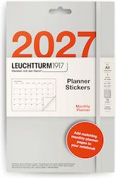 Leuchtturm1917 Monthly Planner A5 2027 12 Pieces