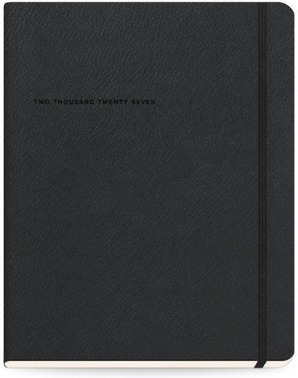 The Writing Fields Softline Дневен Дневник A4 2027 Черен 21x29см