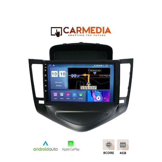 Carmedia Автомобилна Аудио Система за Chevrolet Cruze 2008-2012 (Bluetooth/USB/Wi-Fi/GPS/Android Auto) с Touch Screen 9"