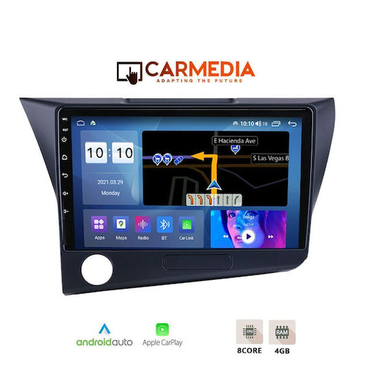 Carmedia Auto-Audiosystem für Honda CR-Z 2010-2016 mit Touchscreen 9" Bluetooth USB WiFi GPS Android Auto