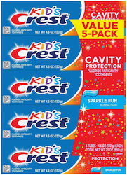 Crest Детска паста за зъби Шампанска дъвка 130 г Crest Детска паста за зъби Шампанска дъвка 130 г