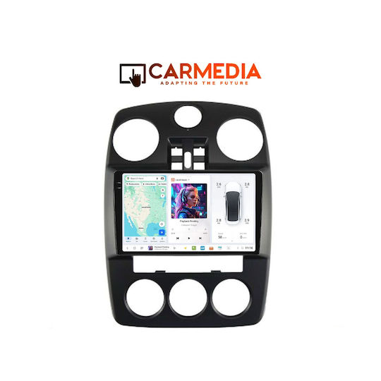 Carmedia Car Audio System Chrysler PT Cruiser 2005-2010 Bluetooth USB WiFi GPS Apple CarPlay Android Auto with 9.5" Touch Screen