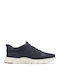 Herren Sneakers Marineblau Nubuk
