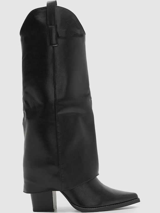 Decoro Damenstiefel Schwarz
