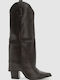Damenstiefel Braun