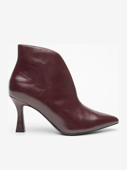Decoro Decoro Damen Stiefeletten Burgundisch