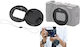 JJC Filter Holder Adapter & Lens Cap Canon Powershot V1 RN-V1