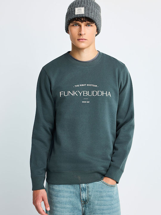 Funky Buddha Green Sweatshirt
