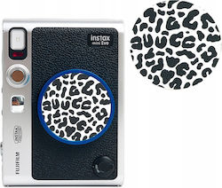 Autocolant Decorativ Capac Cameră 3 Metri Fujifilm Instax Mini Evo 3 Metri Negru Leopard Imprimare