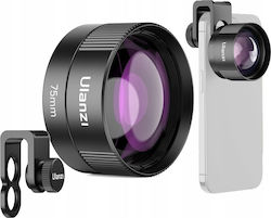 Ulanzi 75mm Obiectiv Macro Obiectiv Profesional Pentru Macrofotografie Pentru Smartphone Cl-003 F009