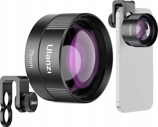 Ulanzi 75mm Macro Lens Smartphone Professional Macro Photography Lens Mobile Cl-003 F009