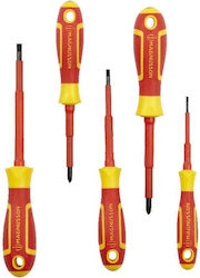 Magnusson Set 5 Șurubelnițe Electrician VDE