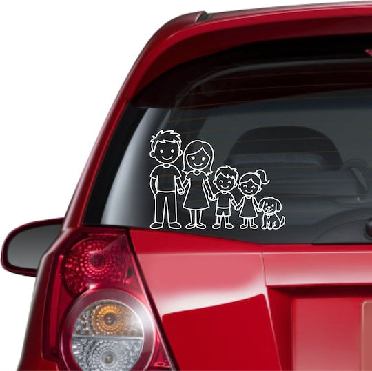 Autoaufkleber Family On Board Schwarz