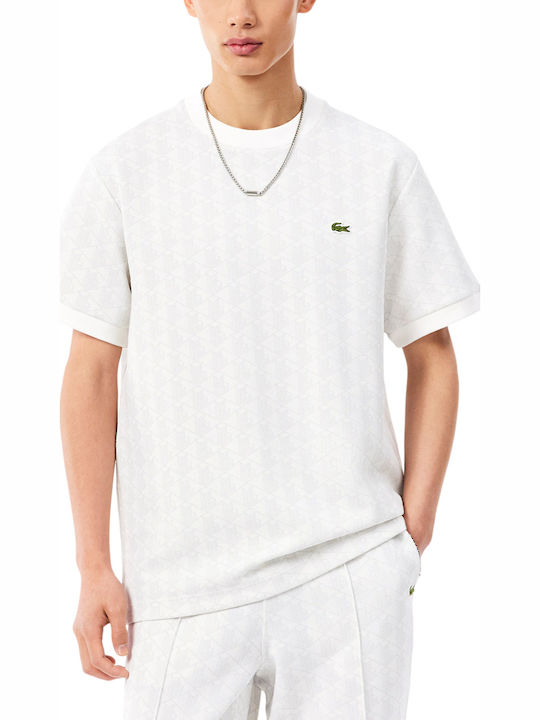 Lacoste Athletic T-shirt Grey- White