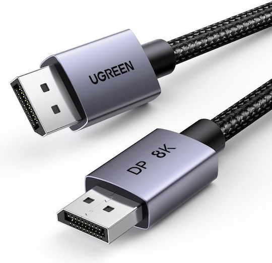 Ugreen 45039 DisplayPort-Kabel männlich - DisplayPort männlich 1,4 m Schwarz