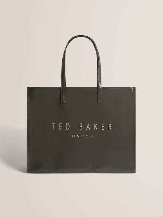 Extra Large Icon Damen Tote Tasche Grau