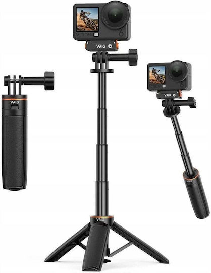 Селфи стик Vrig Трипод Селфи стик Грип 3-в-1 GoPro Insta360 DJI Xiaomi SJCam Vrig Tp-35