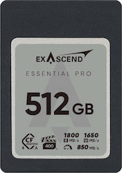 ExAscend CFexpress 512GB Class 10