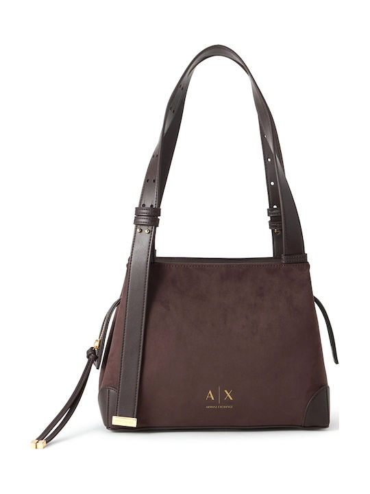 Women's Shopper Bag Suede Brown