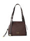 Women's Shopper Bag Suede Brown