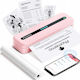 Phomemo Tragbarer Etikettendrucker USB Bluetooth 300 dpi