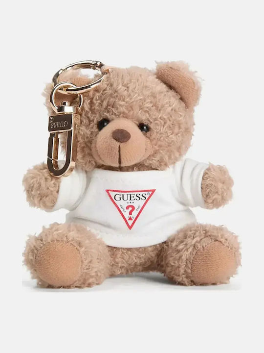 Guess Damen Schlüsselanhänger Bär B7460116 Beige