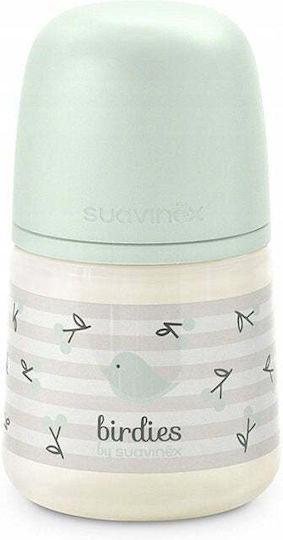 Suavinex Set Plastic Baby Bottles Anti-colic with Silicone Teat Green 150ml