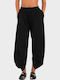 Damen Stoffhose Schwarz
