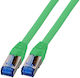 EFB S/FTP Kat.6a Gigabit Netzwerkkabel Ethernet 0.15m Grünes
