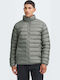 Herren Jacken Puffer Grau