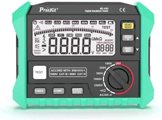 Proskit Digital Multimeter with AC / DC Measurement MT-4103