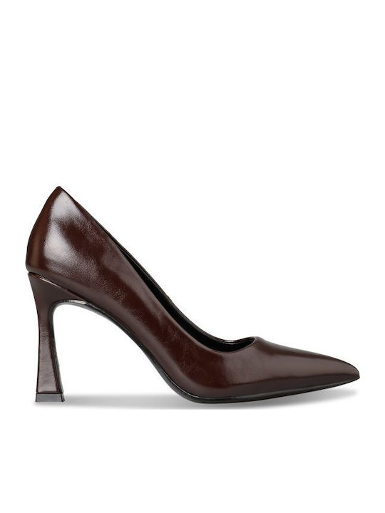 Envie Shoes Spitze Zehe Pumps Braune