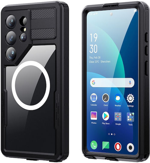 Redpepper IP68 Magnetic Waterproof Case Samsung Galaxy S26 Ultra Black