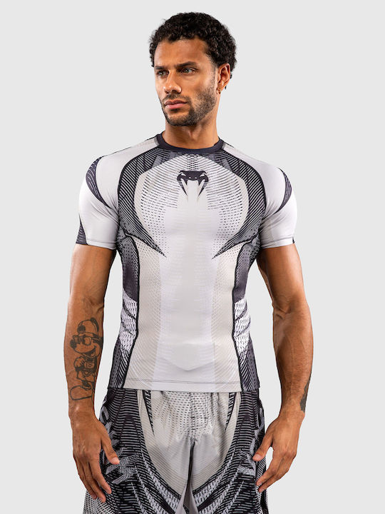 Venum 3.0 Men's Short Sleeve Shirt VENUM-06363-700 for Jiu-Jitsu / MMA White