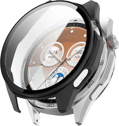 Bizon Full Face Tempered Glass Huawei Watch GT6 46 mm 1 Bucată