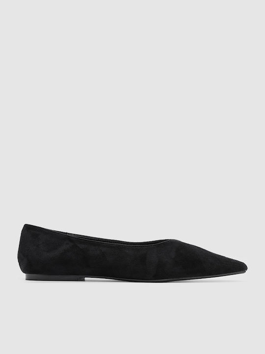 Decoro Wildleder Damen Ballerinas Spitz zulaufe...