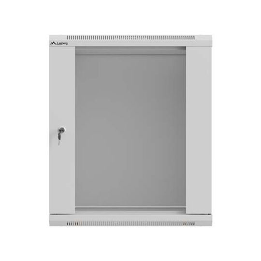 Lanberg Wandmontierter Rack-Schränke 19U 54x35x63,5cm Graue WF03-5312-10S