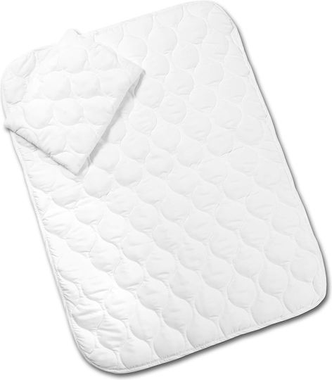 Kidizi Set Husă De Pătură Pentru Pătuț Alb 80x120cm