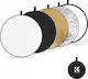 K+f Difuzor Fotografic + Husă 5-în-1 Studio Exterior K&f/Rotund 80cm 80 Kf18.0002