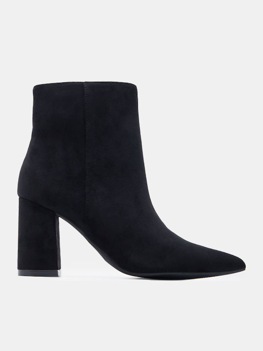 Luigi Suede Women's Ankle Boots with High Heel ...