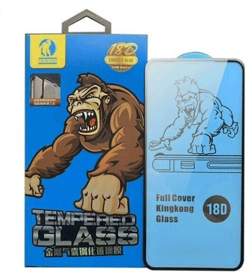 Screen Protection Tempered Glass 9H 18D Full Glue Full Cover Working Fingerprint Huawei P30 Pro Black