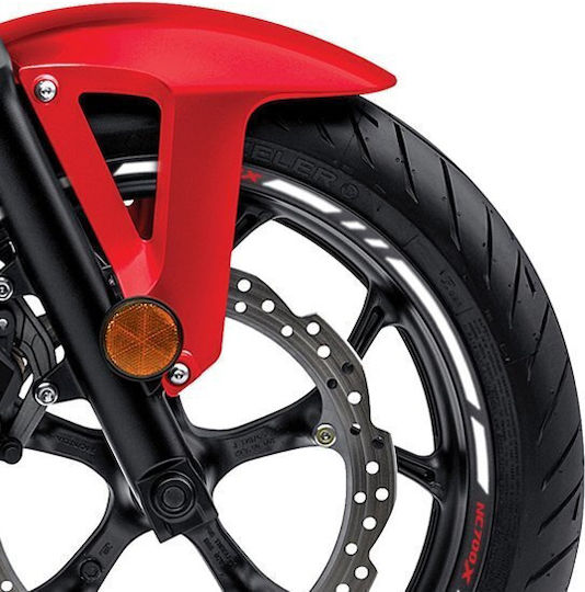 Honda NC700X Wheel Adhesive Tape Logos 16PD59