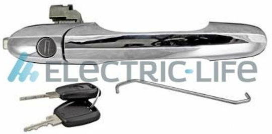 External Driver Door Handle Chrome Fiat 500 2007> Zr80605