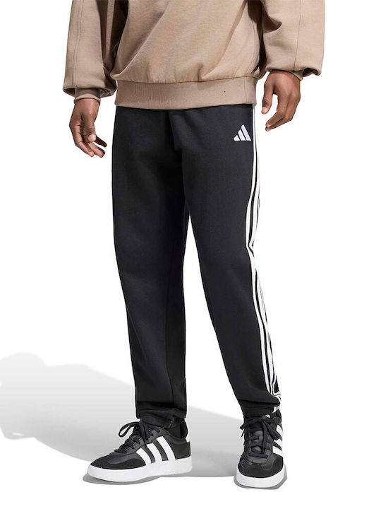 3-Stripes French Terry Sweatpants Black