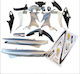 Suit Yamaha Z125 Silver 17 Pieces
