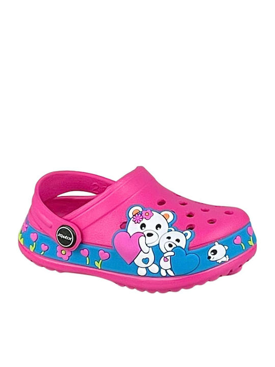 Yfantidis Kinder Strandschuhe Fuchsie