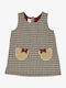 Kinderkleid Ärmellos Geprüft Braun